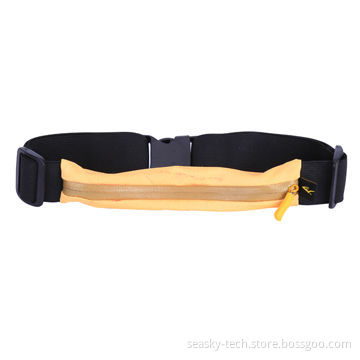 Mobile phone waist bag with zipper